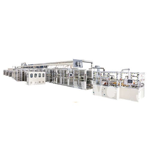 おむつ用製造ライン - JWC-LLK900-SV-X - Jiangsu Jwc Machinery Co., Ltd. - 自動 / 高速 / 食品産業用
