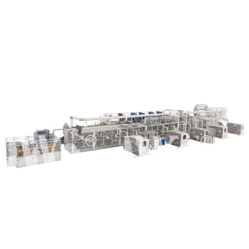 おむつ用製造ライン - JWC-NK700-EB-SV - Jiangsu Jwc Machinery Co., Ltd. - 自動 / 自動車産業用