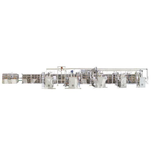 おむつ用製造ライン - JWC-NK900-HB-SV - Jiangsu Jwc Machinery Co., Ltd. - 自動 / 自動車産業用