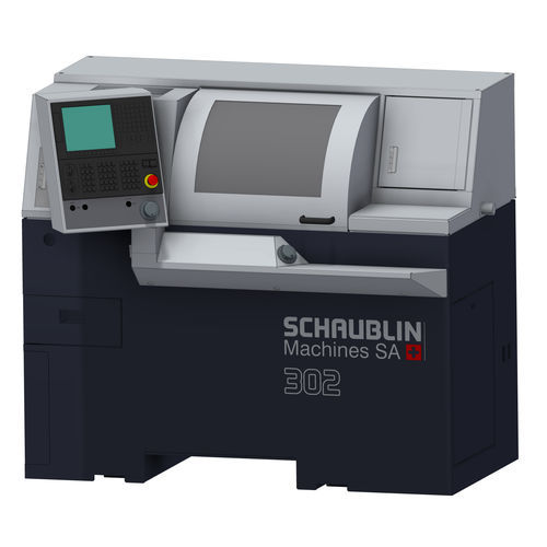 CNC旋盤 - 302 - SCHAUBLIN MACHINES - 3軸 / 2 リード / 12ツールステーション