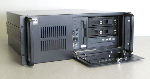 ラックマウントPC シャーシ - AD-586 - Adek Technical Sales - 4U / 14ヶ所 / バックプレーン