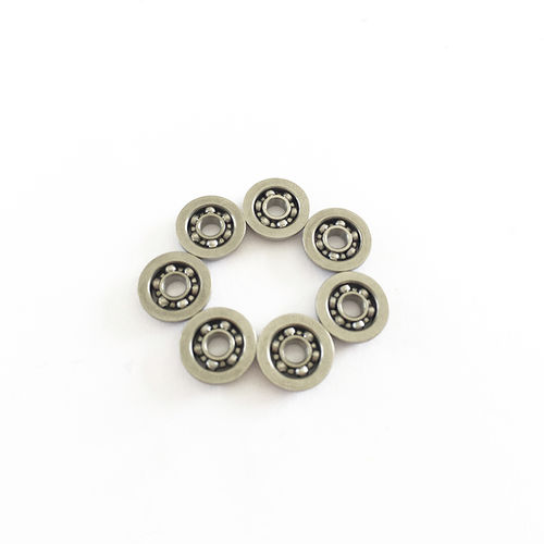 ボール状軸受 - FR series - Shanghai SXD Precision Bearing Production Co., Ltd - 軸方向 / スチール製 / フランジ