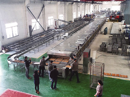全自動ケ－キ製造ライン - Foshan Shunde Qualibake Food Machinery Co., Ltd. - 食品産業用