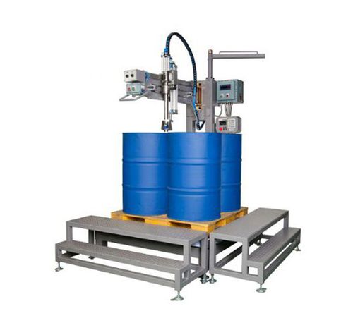 半自動充填機 - Shanghai Npack Automation Equipment Co.,ltd - ドラム缶 / IBC / 化学製品用