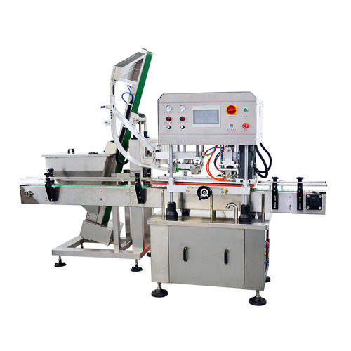 真空キャップ締め機 - NP-VC - Shanghai Npack Automation Equipment Co.,ltd - 自動 / ガラスビン用 / ツイスト カプセル用