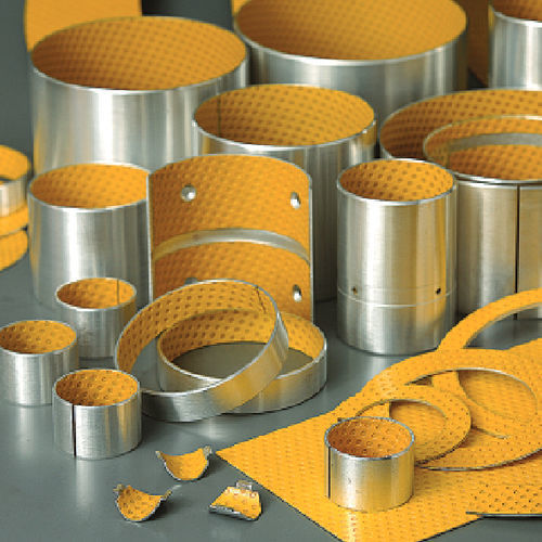 円筒形滑り軸受 - CSB-2 series - Zhejiang Changsheng Sliding Bearing Co., Ltd. - 炭素鋼製 / 焼結銅製 / ポリアセタール（POM）