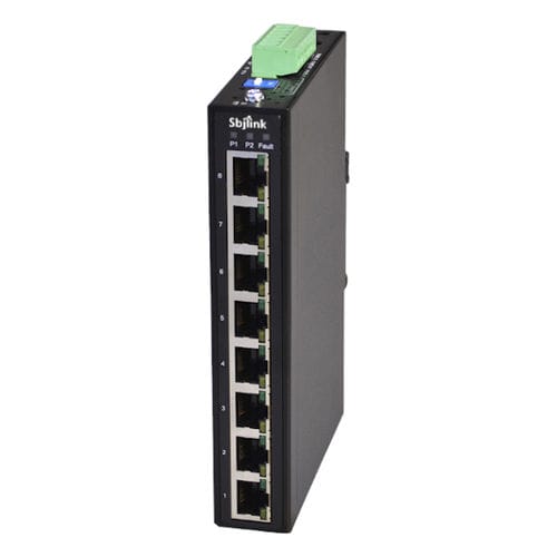 非管理型イーサネットスイッチ - RPT-1008-X4  - Sbjlink/Subject Link Inc. - 8 ポート / 10/100BaseT(X) / DINレール