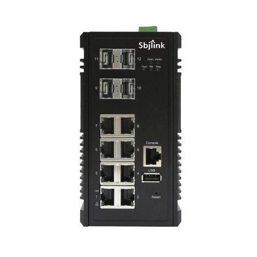 管理型イーサネットスイッチ - RPT-2012X-4F-X2 - Sbjlink/Subject Link Inc. - 12 ポート / レベル 2 / ギガビットイーサネット
