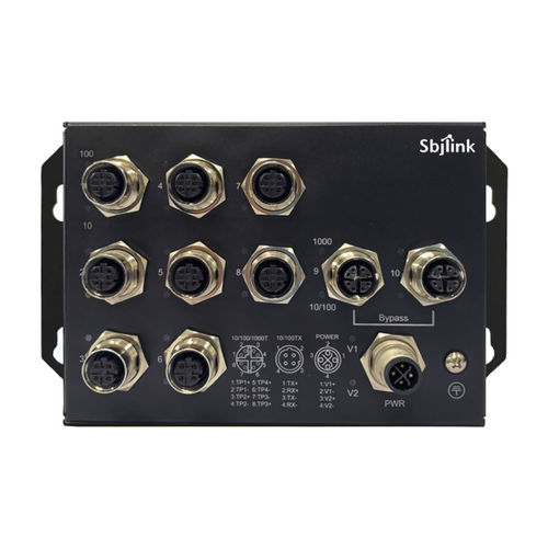 非管理型イーサネットスイッチ - RPT-M1810P-2G-T-X2 - Sbjlink/Subject Link Inc. - 10 ポート / 10/100BaseT(X) / ギガビットイーサネット