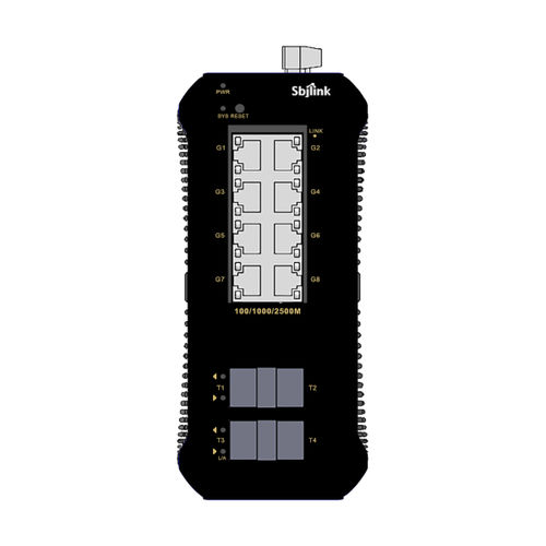 産業用イーサネットスイッチ - RPT-2012MGX-4F-T-X6V - Sbjlink/Subject Link Inc. - 管理型 / 12 ポート / ギガビットイーサネット