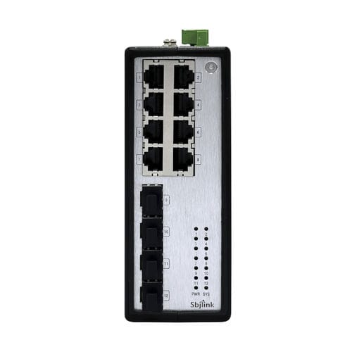 産業用イーサネットスイッチ - RPT-2012G-4F-T-X6M - Sbjlink/Subject Link Inc. - 管理型 / 12 ポート / ギガビットイーサネット