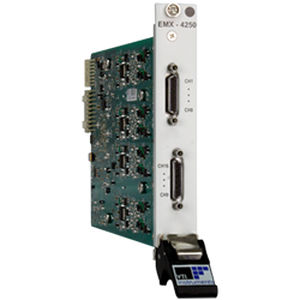 PXI Express取得カード - EMX-4XXX series - AMETEK VTI Instruments - 4チャンネル / ダイナミック信号 / 8チャンネル