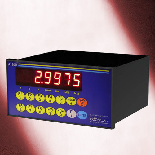 デジタル重量表示装置 - A120E - ADOS - LCD / LED表示 / DINレール