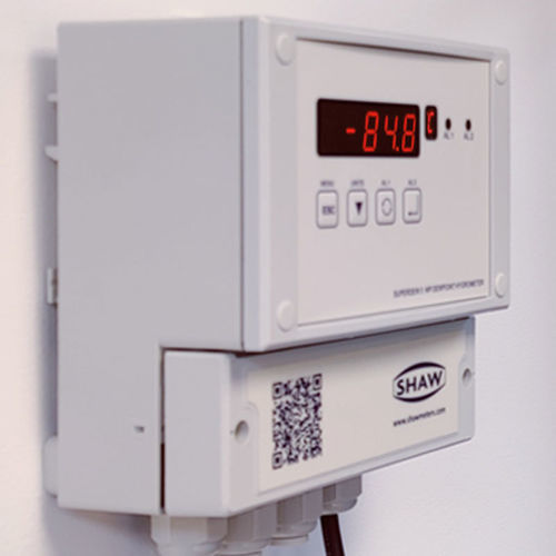 圧縮空気用湿度計 - Superdew 3 WP - Shaw Moisture Meters - 産業用 / LEDディスプレイ付き / 壁掛け