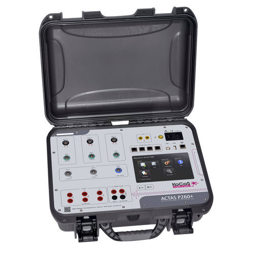 開閉装置用テスト システム - ACTAS P260+ - KoCoS Messtechnik AG - 電動式 / 電気回路網用 / 携帯型