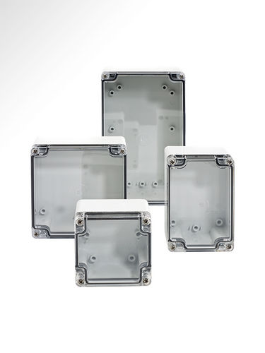 直付けエンクロージャ - IP65 | MBM(K) series - MULTI-BOX - モジュール式 / ステンレススチール製 / 透明ドア付き