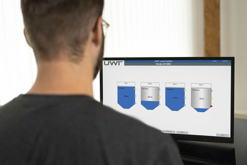 可視システム付監視システム - NivoTec® NT 3500 - UWT GmbH - レベル / 貯蔵タンク用 / サイロ用