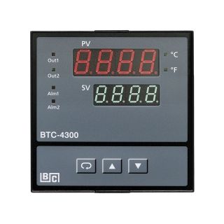 LEDディスプレイ付き温度コントローラー - BTC-4300 - BRAINCHILD ELECTRONIC CO., LTD - マルチ ループ / PID