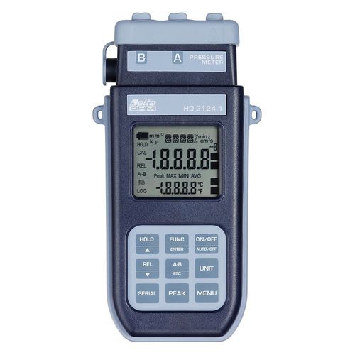 絶対圧力計および温度計 - HD2124 series  - Delta OHM - 相対 / 差動 / デジタル
