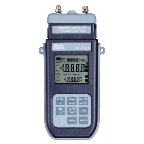 絶対圧力計 - HD2114 series  - Delta OHM - 相対 / 差動 / デジタル