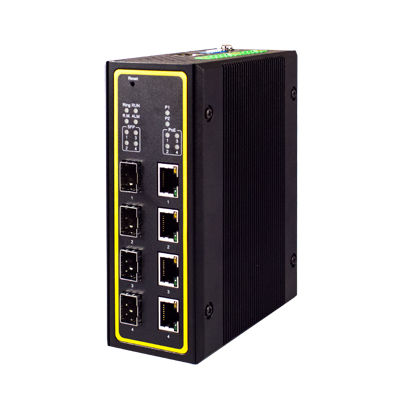 マネージドスイッチ - EHG7608 Series - Atop Technologies - 8 ポート / ギガビット / DINレール