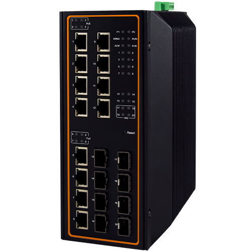 管理型イーサネットスイッチ - EHG7520 Series - Atop Technologies - 20 ポート / ギガビットイーサネット / ギガビット