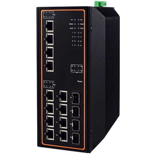 管理型イーサネットスイッチ - EHG7516 Series - Atop Technologies - 16 ポート / ギガビットイーサネット / ギガビット