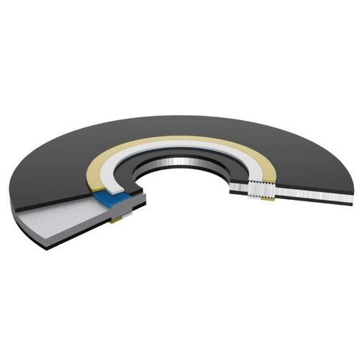 フランジシール材 - ICP - Carrara Global Sealing Solution - Oリング / スチール製 / 円形