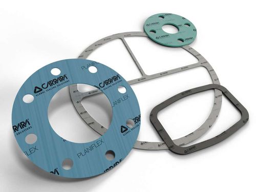 黒鉛ガスケットシート - Planiflex™ - Carrara Global Sealing Solution - NBR製 / アラミド / バルブ用