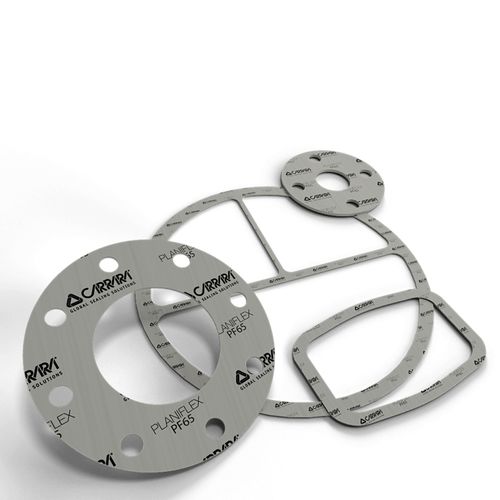 ガラス製ガスケットシート - PLANIFLEX™ PF65 - Carrara Global Sealing Solution - NBR製 / カーボンファイバー製 / 合成繊維製