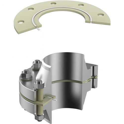 クランプシール材 - Guardian Premium IS - Carrara Global Sealing Solution - フラット / ゴム製 / 二トリルゴム製