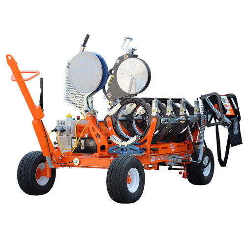 両端繋ぎ溶接機 - DELTA 355 TRAILER - RITMO S.p.A. - 自動 / プラスチックパイプ / 単相230V