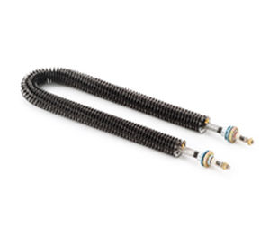 管状発熱体 - Rica - Zoppas Industries Heating Element Technolog - フィン付き / 装甲