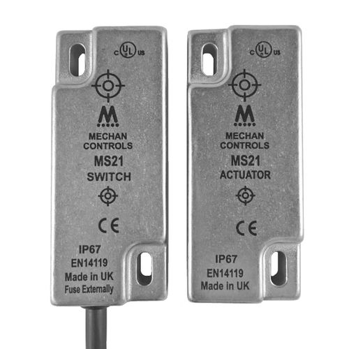 セキュリティスイッチ - MS21SS - Mechan Controls - 多極 / IP67 / ステンレススチール製