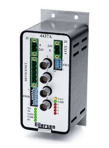DeviceNetインターフェース モジュール - ATEX | 4X37A - Eilersen Electric Digital Systems A/S - 強度センサー用