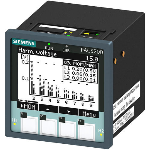 電力品質測定装置 -  7KM PAC5200 - Siemens Low-voltage – Power distribution - デジタル / 製品分配システム用 / 極限状態用