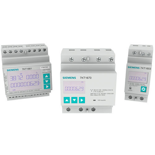 エネルギー計電力計 -  7KT PAC1600 - Siemens Low-voltage – Power distribution - DINレール
