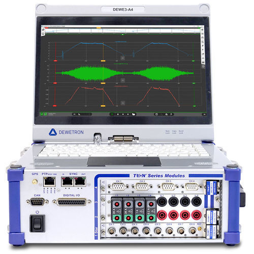 高速度データ取り込みシステム - DEWE3-A4 - DEWETRON GmbH - 卓上型 / 携帯型 / 移動式