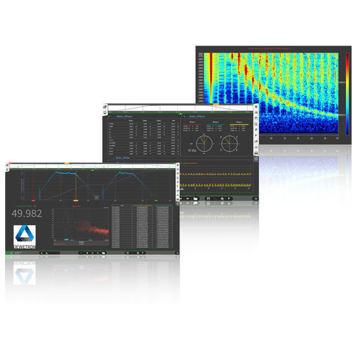 データ取り込み用ソフトウェア - OXYGEN - DEWETRON GmbH - 分析 / 測定用 / 可視化