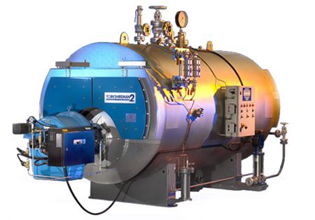スチームボイラー - Yorkshireman - Byworth Boilers - 固形燃料 / スモーク チューブ / 横型