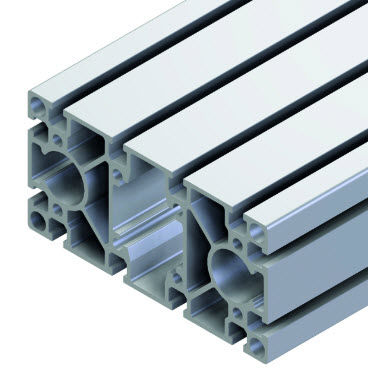 アルミニウムプロファイル - 20.1013/0  - Minitec - T / 建築用 / 重積載