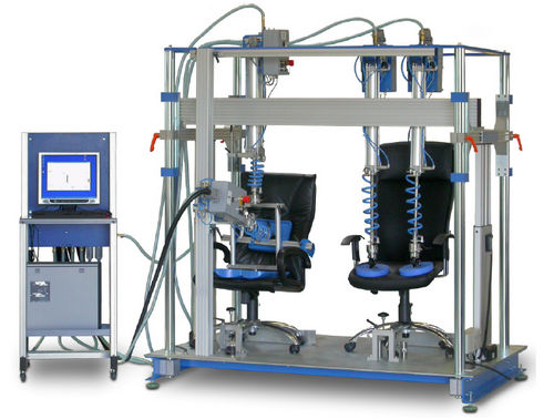 マルチ パラメータ試験用ベンチ - 1500, 2500, 4500 N - Hegewald & Peschke Meß- und Prüftechnik GmbH - シート用 / 空気圧式 / ダブル