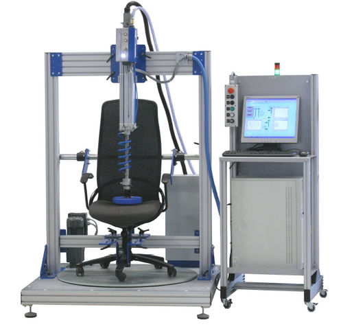 シート用試験用ベンチ - 1500 N - Hegewald & Peschke Meß- und Prüftechnik GmbH - 空気圧式 / 回転式