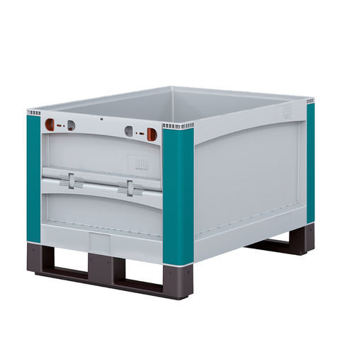 プラスチック製クレート - SLK86424K - BITO-Lagertechnik Bittmann - 貯蔵用 / 産業用 / 積み重ね式