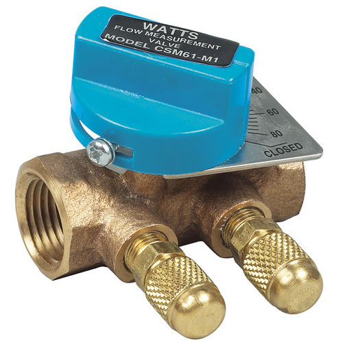 ボールバルブ - CSM-61 - Watts Water Technologies - 手動式 / 制流 / お湯用