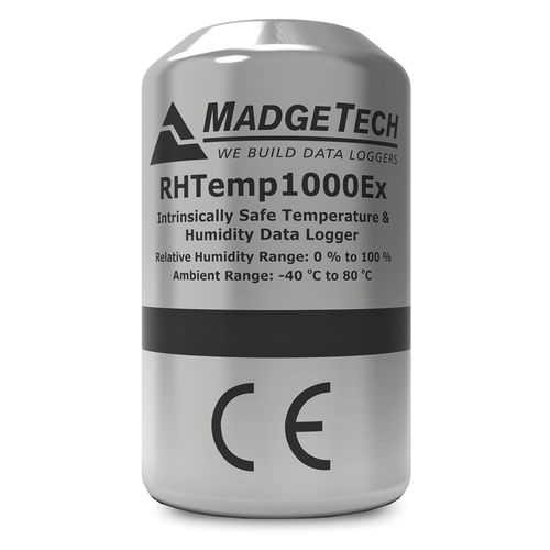 相対湿度データロガー - RHTemp1000Ex - MadgeTech - 温度と湿度 / PC インターフェース機能付き / ディスプレイ無し