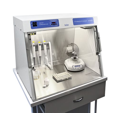 UV放射付PCR フード - UVT-B-AR PCR UV Cabinet - Grant Instruments