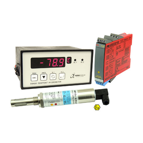 4-20 mA露点トランスミッタ - DS4000-AMT-Ex - Alpha Moisture Systems Ltd - IP66 / NEMA 4X / ステンレススチール製