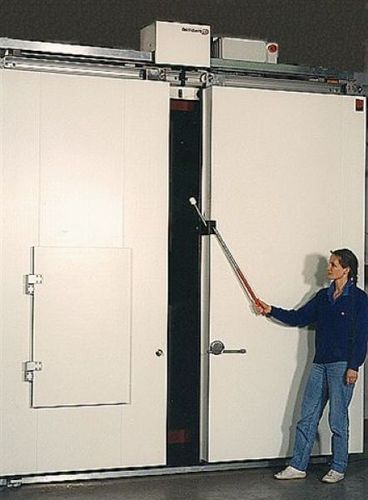 スライド式ドア - AS1002F - DAN-doors - 金属製 / 冷蔵室用 / 産業用