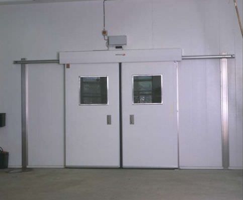 スライド式ドア - AS0502I - DAN-doors - 金属製 / 冷蔵室用 / 産業用